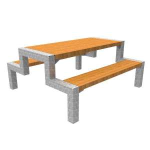 Straatmeubilair | Picknicksets en -tafels | FalcoBloc picknicktafel | image #1